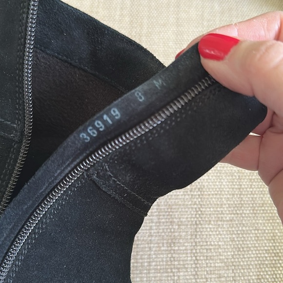 La Canadienne Waterproof Suede Buckle Detail Side Zip Low Wedge Ankle Boot *Read - Picture 7 of 15